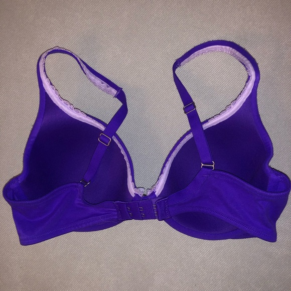 SOFT VS Purple 34C BODY BY VICTORIA Lined Perfect Coverage Victoria’s Secret Bra - Picture 4 of 4